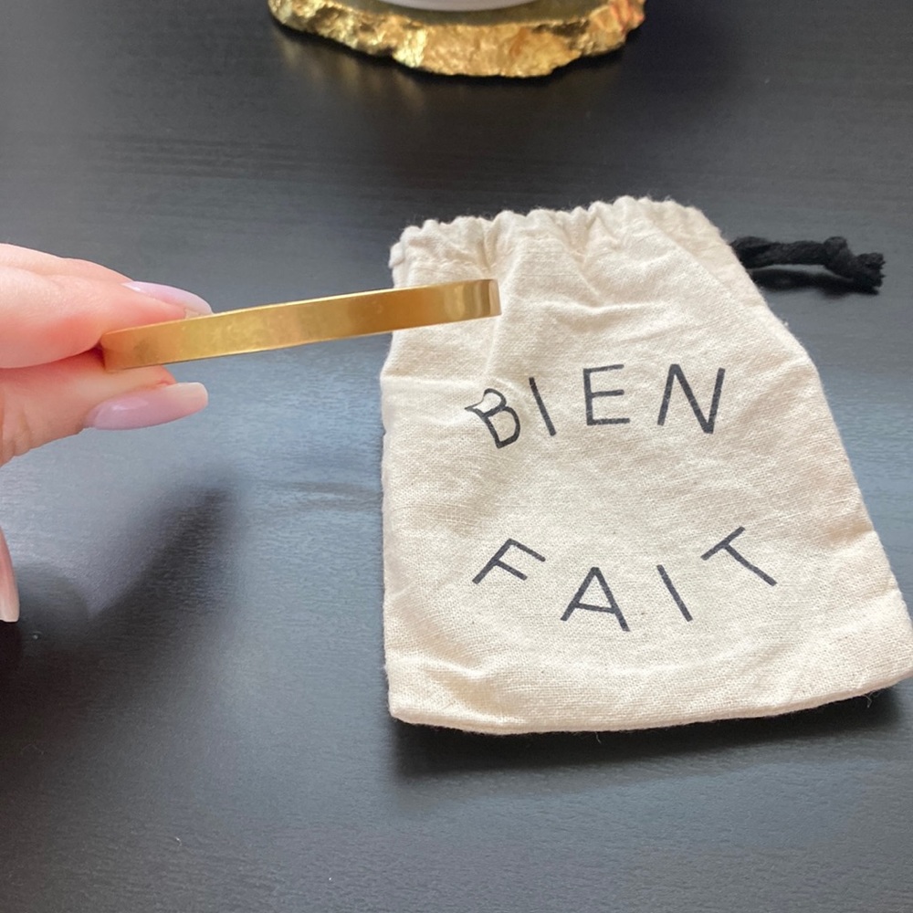 Madewell gold bracelet